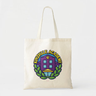 Bolsa Tote Logotipo da academia de Kinzville