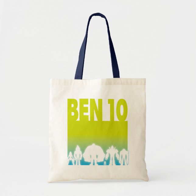 Bolsa Tote Logotipo da Alienígena Ben 10 (Frente)