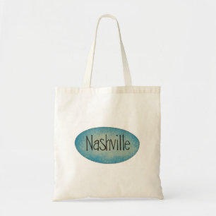 Bolsa Tote Logotipo da cidade da música de Nashville