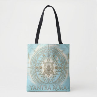 Bolsa Tote Logotipo da Marca Yantra Aura - Edição Luz Celesti