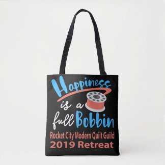 Bolsa Tote Logotipo de 2019 retiradas--A felicidade é uma