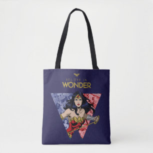 Bolsa Tote Logotipo de banda desenhada de Laço da Mulher Mara