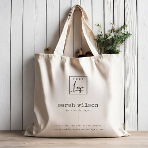 Bolsa Tote Logotipo de empresa de Promocional personalizado m