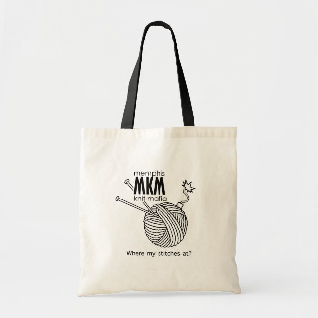 Bolsa Tote Logotipo de MKM (Frente)