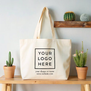 Bolsa Tote Logotipo de negócios de Promocional personalizado 