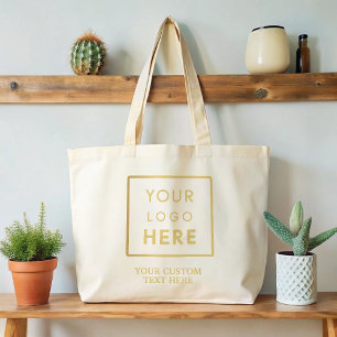 Bolsa Tote Logotipo de negócios de Promocional personalizado 