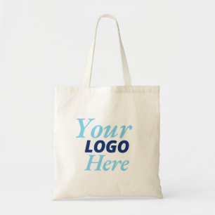 Bolsa Tote Logotipo de negócios personalizado em bolsas de mã
