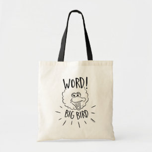 Bolsa Tote Logotipo de skate do Big Bird - Word! Big Bird
