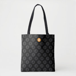 Bolsa Tote Logotipo do Bitcoin (Clássico)