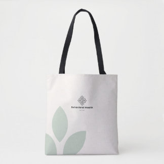 Bolsa Tote Logotipo do Green Leaf Counselor Behavioral Health