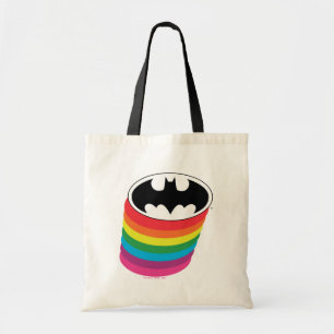 Bolsa Tote Logotipo do Rainbow na Camada do Batman