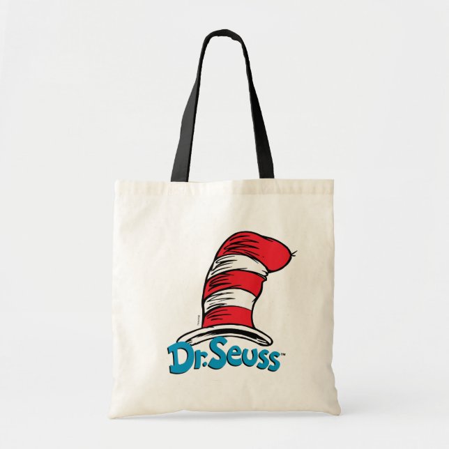 Bolsa Tote Logotipo Dr Seuss Hat (Frente)