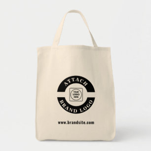 Bolsa Tote Logotipo Empresarial e Marca Promocional de Site