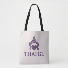 Bolsa Tote Logotipo GL tailandês