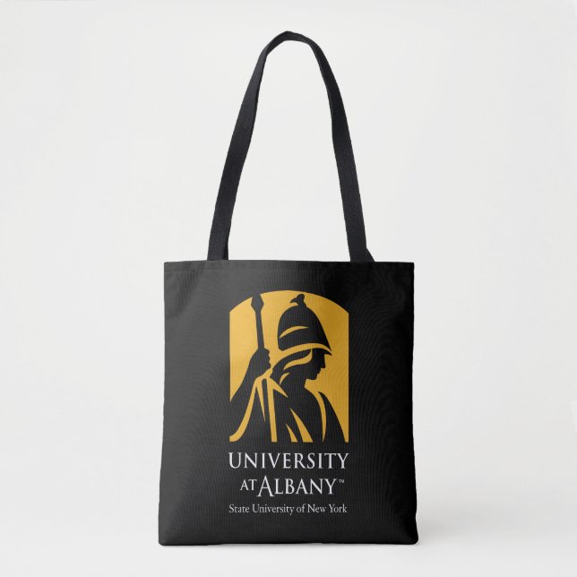 Bolsa Tote Logotipo Icônico da Universidade de Albany (Frente)