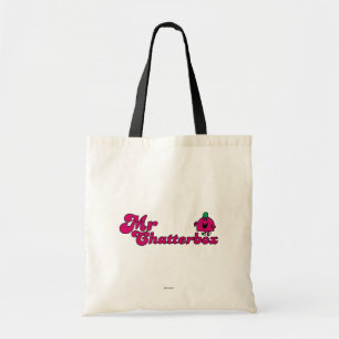 Bolsa Tote Logotipo Magenta Sr. Chatterbox