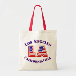 Bolsa Tote Logotipo Patriótico de Los Angeles USA