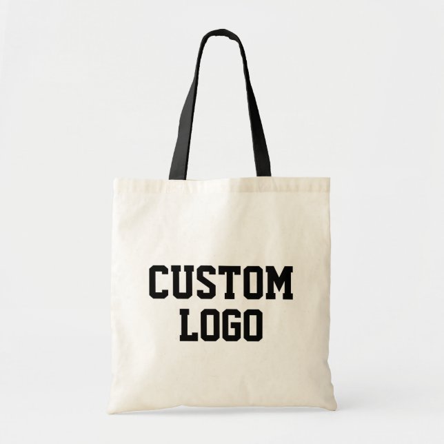 Bolsa Tote Logotipo Personalizado (Frente)