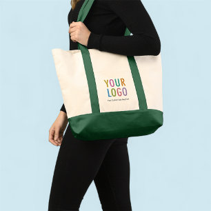 Bolsa Tote Logotipo personalizado da barra de ferramentas de