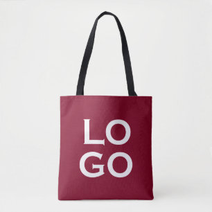Bolsa Tote Logotipo personalizado da empresa ou da empresa no