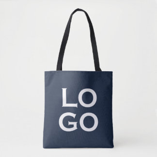 Bolsa Tote Logotipo Personalizado de Empresa ou Negócio em Az