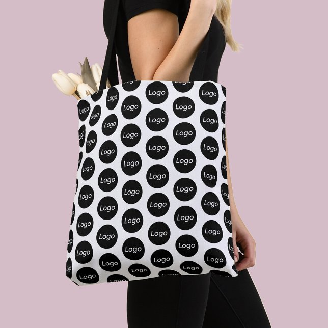 Bolsa Tote Logotipo personalizado Embalagem profissional para (Profesional business logo tote bag)