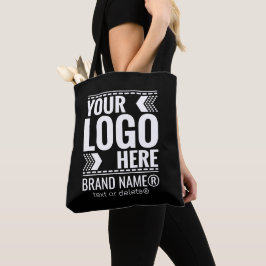 Bolsa Tote Logotipo Personalizado, Logotipo de Negócios ou Ma