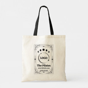Bolsa Tote Logotipo Personalizado Tarot Pilates Ioga Negócios