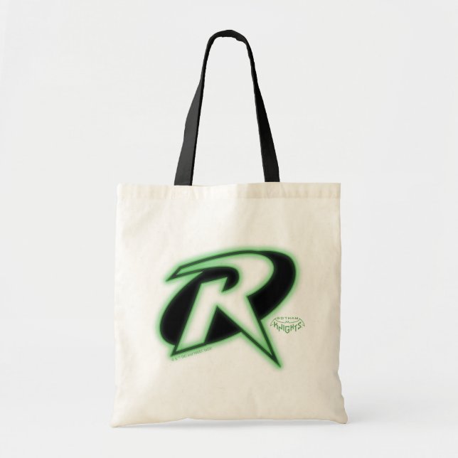 Bolsa Tote Logotipo Robin dos Cavaleiros Gotham (Frente)