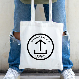 Bolsa Tote Logotipo simples para profissionais modernos