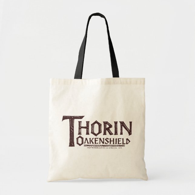 Bolsa Tote Logotipo THORIN OAKENSHIELD™ Brown (Frente)
