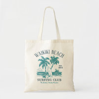 Logotipo Vintage de Surf para Férias em Família na