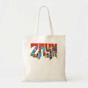 Bolsa Tote Logotipo Zayn Malik NIL Faces Raglan Baseball Tee.