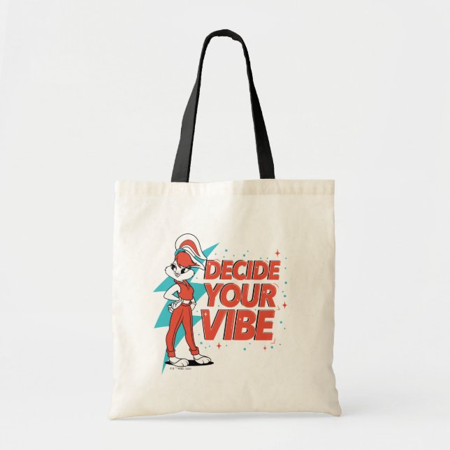 Bolsa Tote Lola Bunny Decide Sua Vibe (Frente)