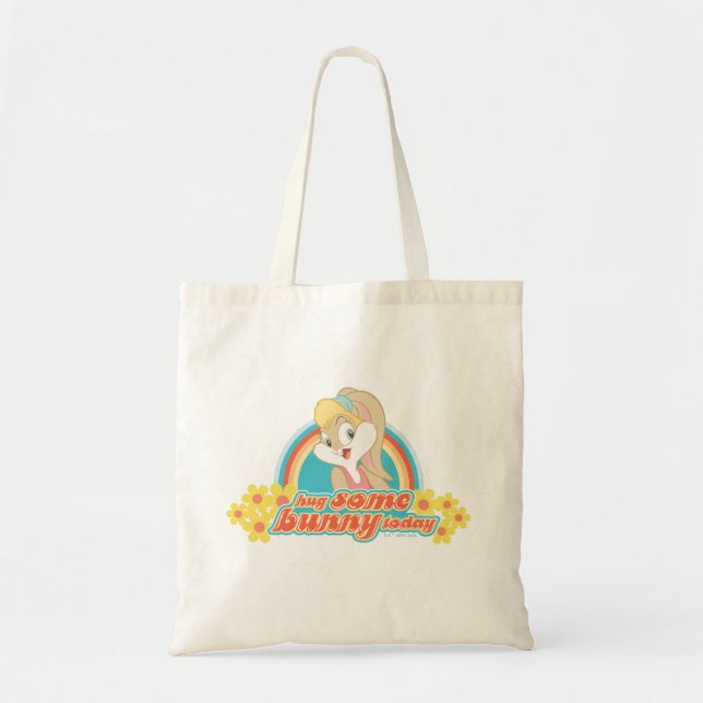 Bolsa Tote Lola Bunny Hug Algumas Coelhinhas Hoje (Frente)