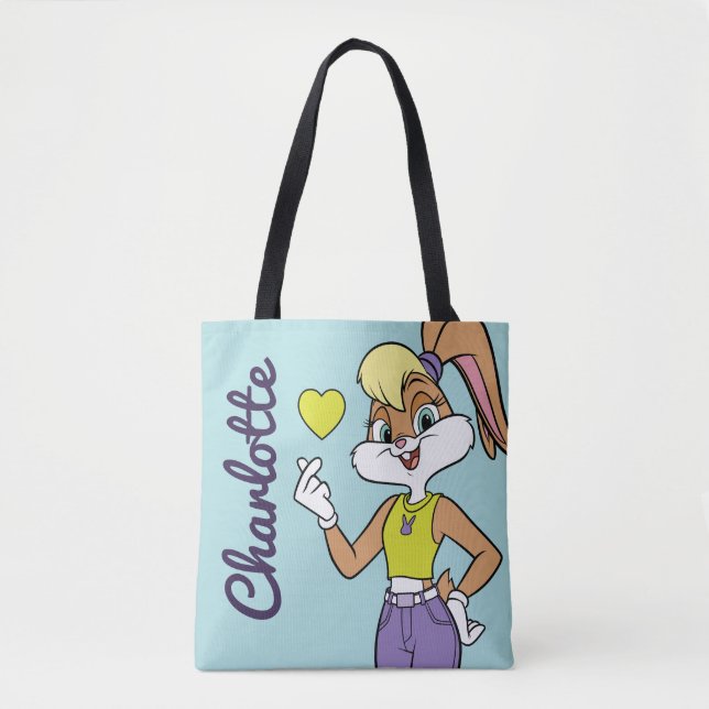 Bolsa Tote Lola Finger Heart (Frente)
