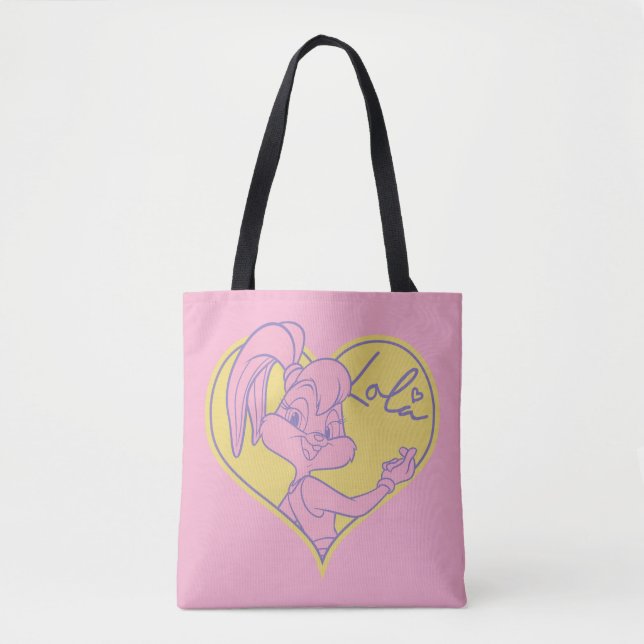 Bolsa Tote Lola Heart Signature (Frente)
