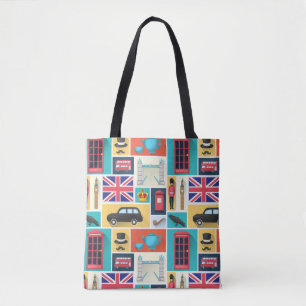 Bolsa Tote London Themed