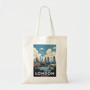 Bolsa Tote Londres Antiga Grã-Bretanha Marco Britânico Viagem