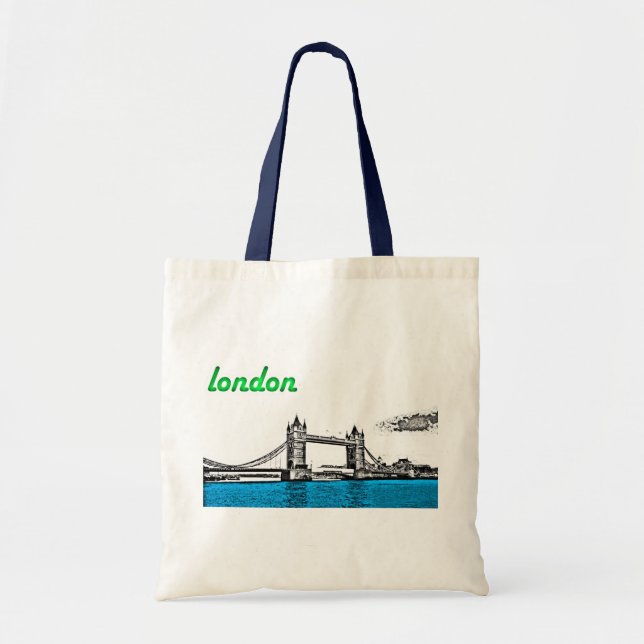 Bolsa Tote Londres, Reino Unido (Frente)