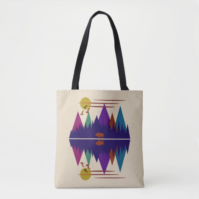Bolsa Tote Lone Bison (Frente)