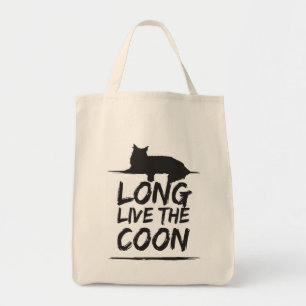 Bolsa Tote Long The Ao vivo e em directo Coon! Maine Coon