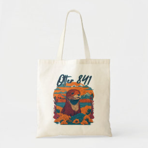 Bolsa Tote Lontra Surfista 841 Lontra Meu Caminho Lontra Mari
