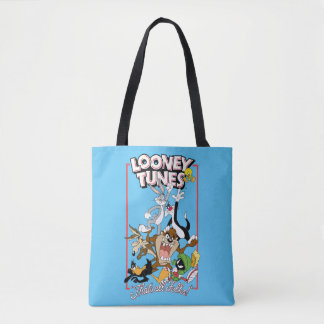 Bolsa Tote LOONEY TUNES™: "ISSO É TUDO PESSOAL!™" Pilha de gr