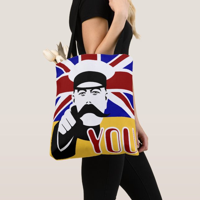 Bolsa Tote Lorde Kitchener retro pop art tossaco (Close Up)