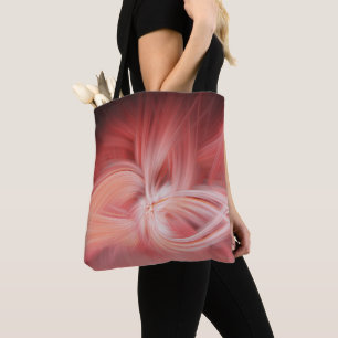 Bolsa Tote Lótus Elegante, Abstrato moderna, Arte Zen
