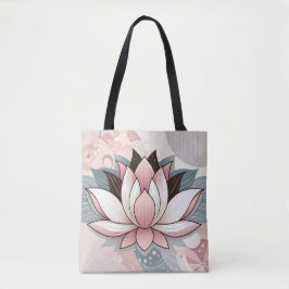 Bolsa Tote Lotus Rosa