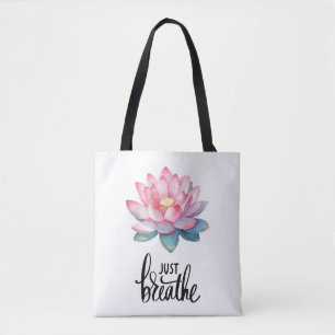 BOLSA TOTE LOTUS SÓ QUEBRA A CANVAS TOTALMENTE