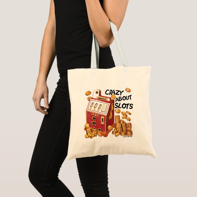 Bolsa Tote Louco Sobre Slots (Frente (produto))
