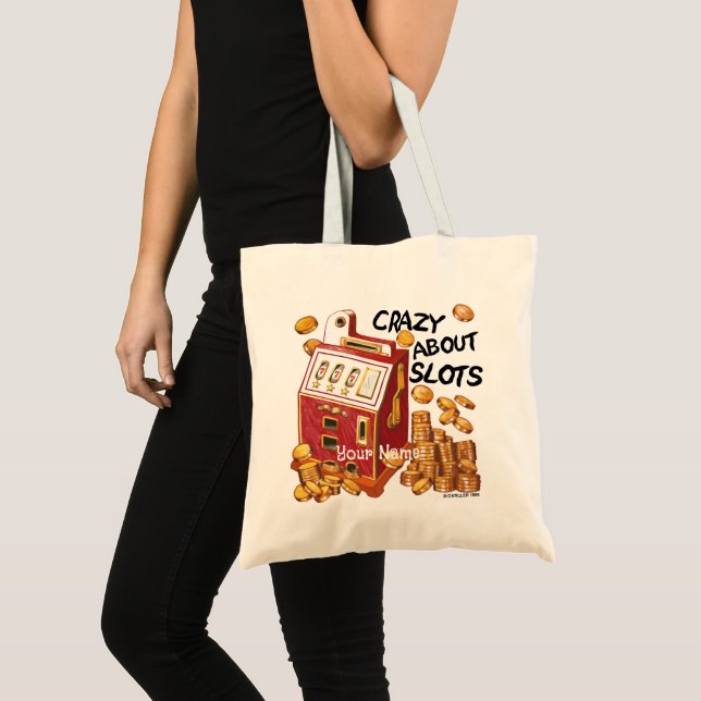 Bolsa Tote Louco Sobre Slots (Frente (produto))